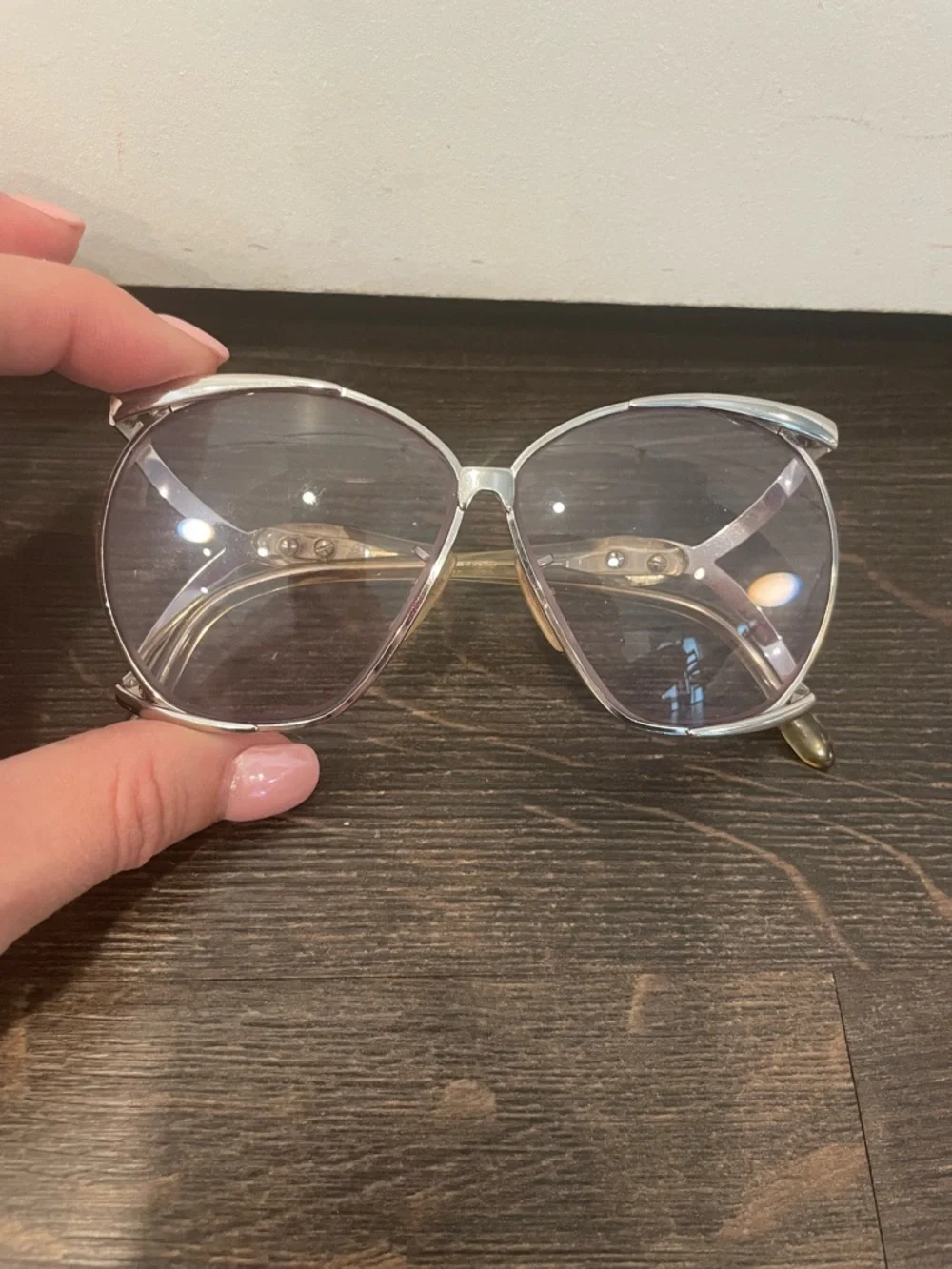 Vintage Tura MOD 210 oversized aviator frames 70s 80s Frames Only